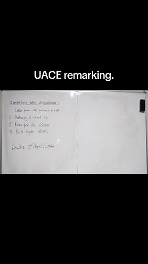 UACE Remarking: Apply at UNEB Offices, Ntinda Room 39