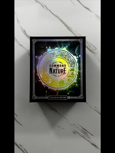 Command of Nature from @weareunstablegames What’s in the box?! 👀 #commandofnature #kickstarter #newgames #unstablegames # deckbuilder #elementalsages #legendofjasonplaysgames