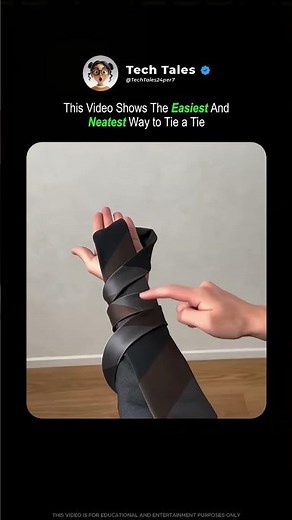 The Fastest Way to Tie a Tie With a Perfect Result