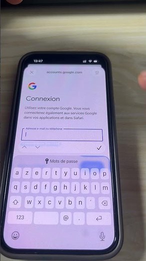 Comment se connecter à un compte Google