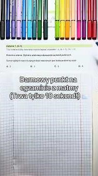 A free point on the eighth-grade exam 🤩