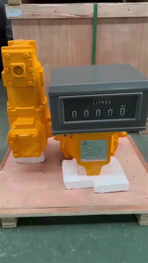 Hydraulic Flow Meter Truck Fuel Meter diesel Gasoline Digital Counter Fuel Dispenser Meter Oil Liter Meter