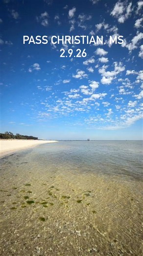 😍😍😍 Water clarity in the Mississippi sound at Pass Christian today was amazing! Drought conditions reduce the volume of water that flows into the sound from The Pearl, Wolf, Tchoutacabouffa, Biloxi and Pascagoula rivers. This means less sediment, that typically makes the water murky, to get trapped between the Mississippi mainland and barrier islands. | Meteorologist Eric Jeansonne