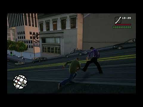 GTA San Andreas with Ragdoll Physics