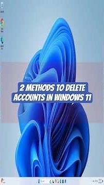 How to Remove a User in Windows 11: Two Simple Methods #windows11 #tips