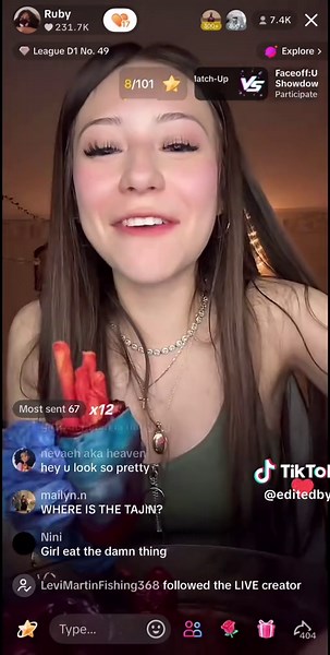 Chat get Ruby to 700k #Ruby #live #EditedbyJL #ruby #chamoypickle #700ksoon? #fypage #fyppp #fypシ゚viral