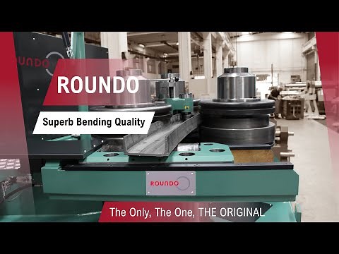 ROUNDO CNC Section Roll Machine | Profile – Beams - Tube Bending