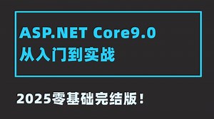 ASP.NET Core9.0 从入门到实战（.NET Core/基础/项目实战/入门）B1414