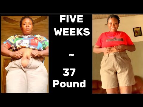 5 weeks weight loss transformation/soul and body transformation