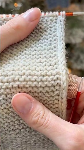 Classic Knit Stitch Garter