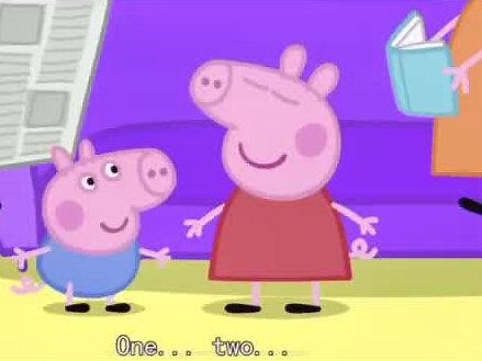 #英语 原版动画Peppa pig