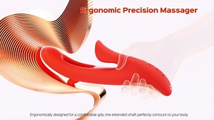 HoneyPlayBox Tressa Thrusting Rabbit Vibrator Sex Toys, 3-in-1 Clitoral G Spot Vibrator with APP Control, Vibrator with 9 Tapping & 9 Vibrating Modes for Women Couple