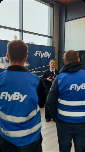 Thank you for joining our FlyBy Open Day! 💙✈️ It was amazing to meet so many future aviators. Want to start your aviation journey? Contact us and we’ll guide you every step of the way. ✨ | FlyBy