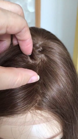 Netural Light Brown Fine Soft European Hair Kosher Wigs, Slavic Human Hair System in Stock, Lace Front Silk Base Medical Wig - Etsy