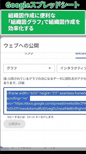 part5-【Googleスプレッドシート】組織図グラフを使って組織図作成を効率化する #スプレッドシート