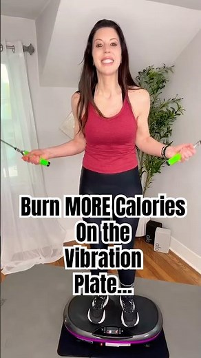Vibration Plate + Weighted Ropeless Jump Rope Workout | Full Body Tone & Fat Burn 🔥