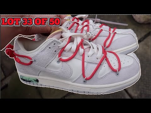 Off-White x Dunk Low 'Lot 33 of 50' (Review)