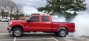 F-250 Prepares for New Rubber: Tire Smokin' Tuesday