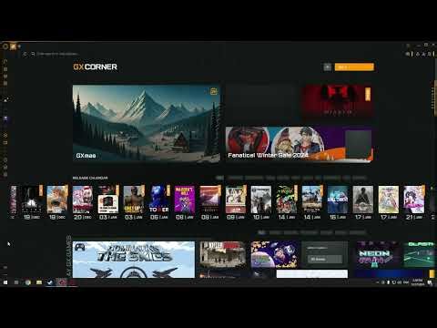 How to hide or show the background on Opera GX