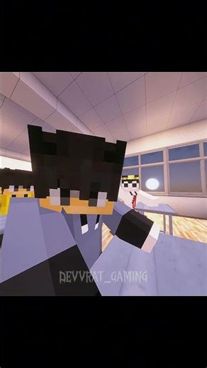 when two kids try to troll me #minecraft #shorts