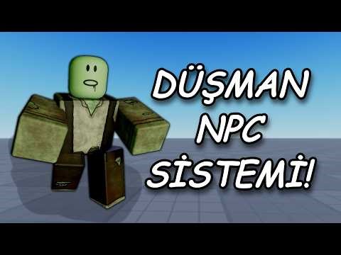 Roblox Studio'da DÜŞMAN Npc Sistemi Nasıl Yapılır?