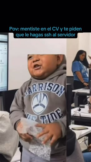 POV: Mentiste en el CV... pero todavía estás a tiempo de salvarte.🚨 No dejes que los nervios te traicionen en tu primer laburo IT. En nuestro diplomado te damos la práctica real que las empresas buscan hoy. Más info en el link de nuestro perfil | Instituto Linux