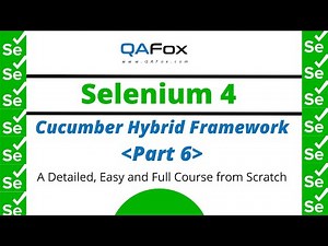 Selenium 4 - Cucumber Hybrid Framework - Integrating Data Driven Scenarios - Part 6