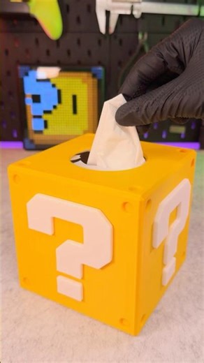 3D Printed Mario Tissue Box🤧