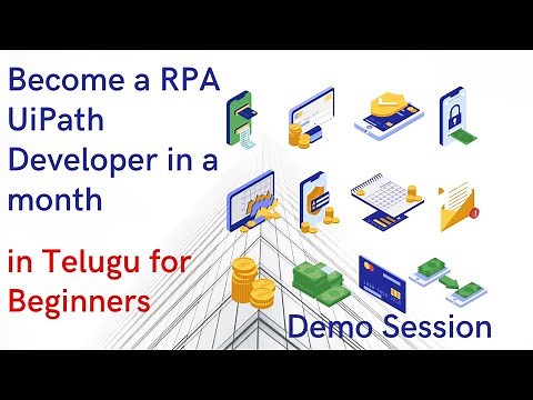 How to Learn RPA UiPath? Tutorial for Beginners in Telugu