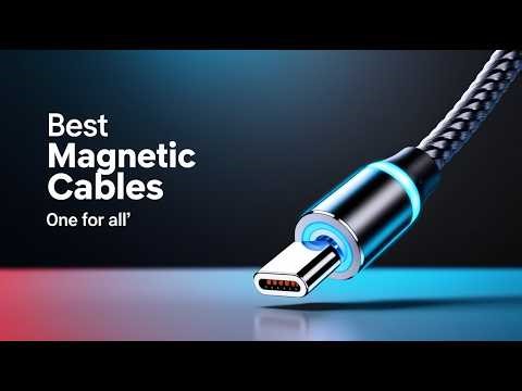 5 Best Magnetic Charging Cables for Multi Device Use