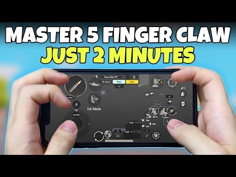 How to Master 5 Finger Claw in Just 2 Minutes Everyday | Best 5 Finger Claw Control | BGMI