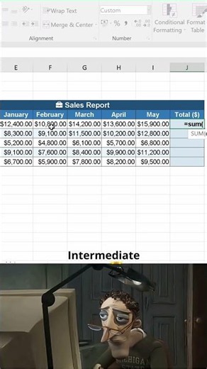 Pro Excel Users Do This While Beginners Waste Time #spreadsheet #tutorial #shorts