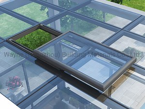 [Hot Item] Automatic Electric Motorized Aluminium Sliding Roof Skylight Window