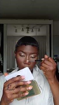 Everyday Soft Glam Makeup Tutorial / Bronze Highlights / makeup tutorial for black women beginners