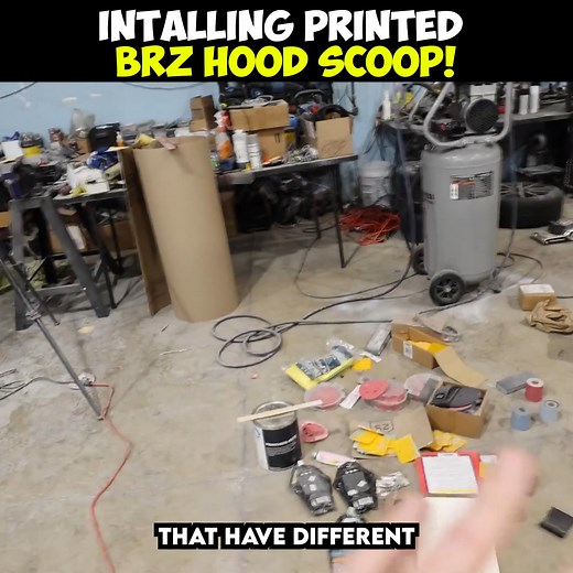 23K views · 184 reactions | Custom 3D Printed Hood Scoop Looks Amazing!  | B is for Build | Facebook