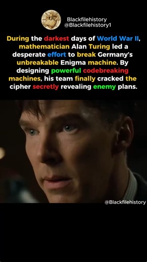 The Genius Who Outsmarted the Enigma Machine 🧠🔓