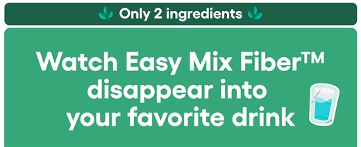 Physician's CHOICE Easy Mix Fiber for Digestive Health & Regularity - No Grit, Sugar Free, & Tasteless - Daily Prebiotic Soluble Fiber Powder Supplement for Women and Men - Unflavored - 5.7oz