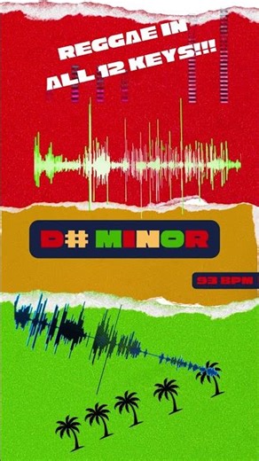 Reggae Backing Track in D Sharp Minor (Short Loop)