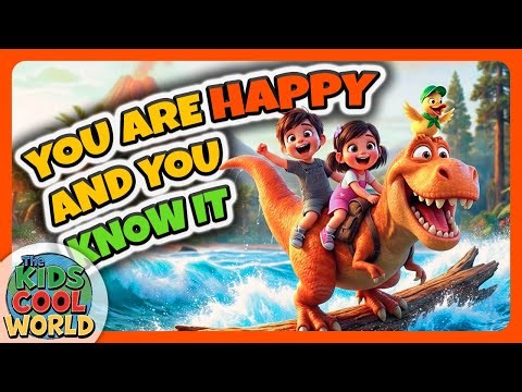 If You're HAPPY and You Know It | Clap Your Hands Stomp Your Feet | Kids Love This Song 👏🎶