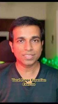 Vocal Range Expansion Exercise #music #learnsinging #song