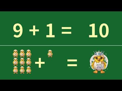 Counting 0–10 and Making 10 | Easy Addition for Kids | Early Math for Preschool