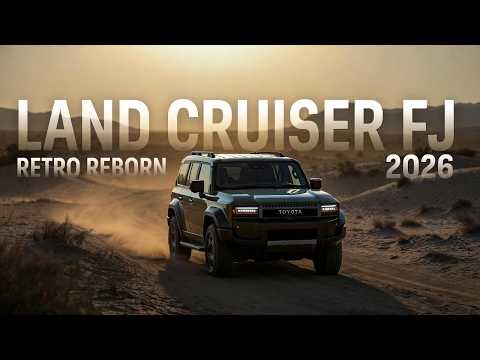 2026 Toyota Land Cruiser FJ — The Legend is BACK! Retro Design, V8 Power | BikeVerse