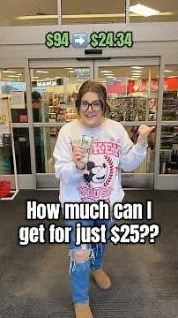 How many things can I get for under $25 by couponing this week at CVS? 👀 #couponing