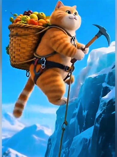 #creatorsearchinsights #Orangecat # funny # funnyvideo # aicat # cats #cartoon #positivevibes