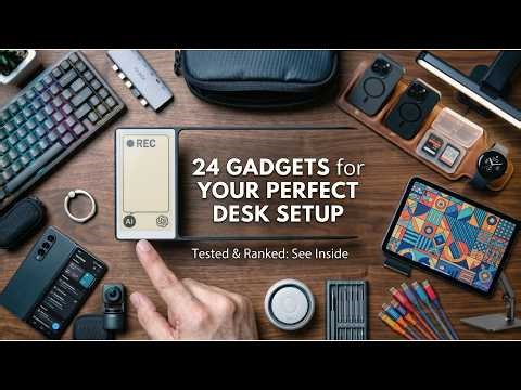 24 Best Desk Gadgets That Will Actually Upgrade Your Setup in 2026