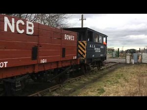 Bowes Railway - Demonstration Coal Train 6.3.16