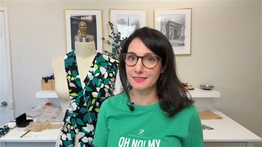 Sewing the iconic DVF wrap dress: Vogue V2000 pattern review & tips part 2