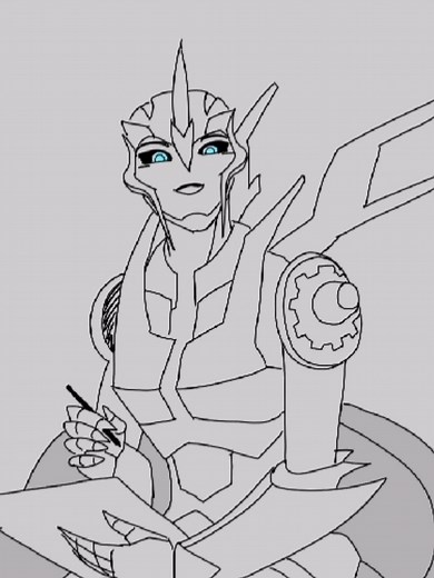 First-Time Drawing Arcee from Transformers
