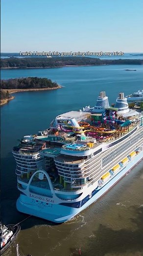 Not even sea trials can stop her from serving looks. 😉