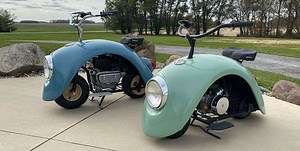 Conoce la Volkspod: Una curiosa y divertida minibike nacida de un Volkswagen Beetle